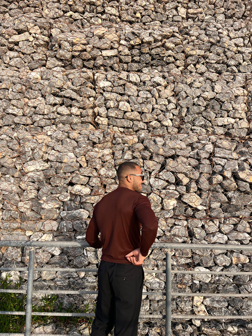 Long sleeves Henley shirt