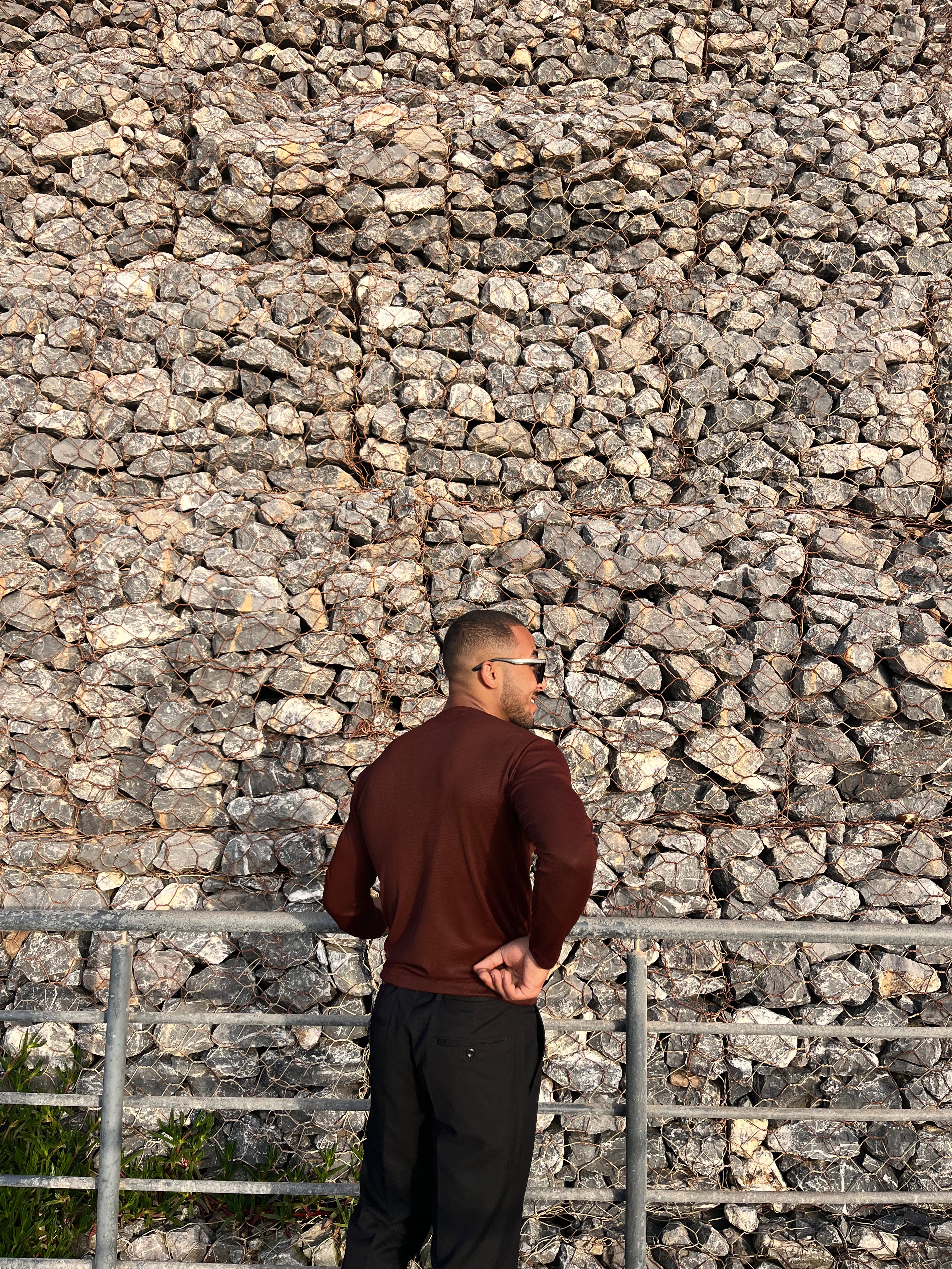 Long sleeves Henley shirt